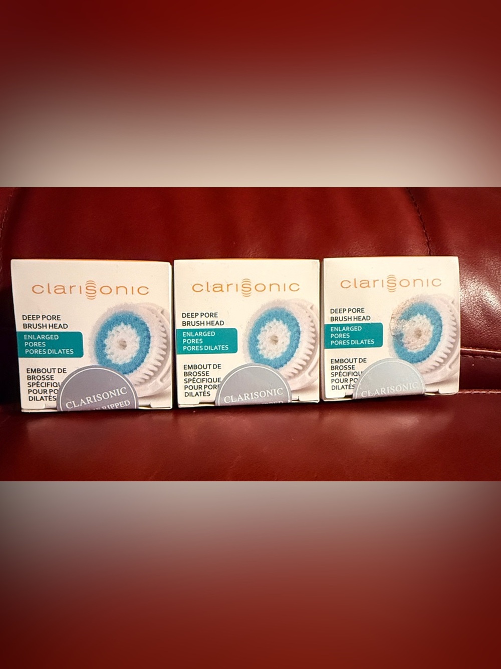✨ New Clarisonic Deep Pore Brush Heads Set of 3✨